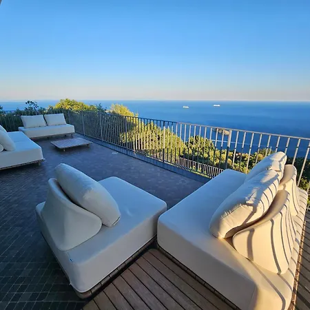 Dequinz Luxury With Infinity Pool & Sea View Villa Massa Lubrense