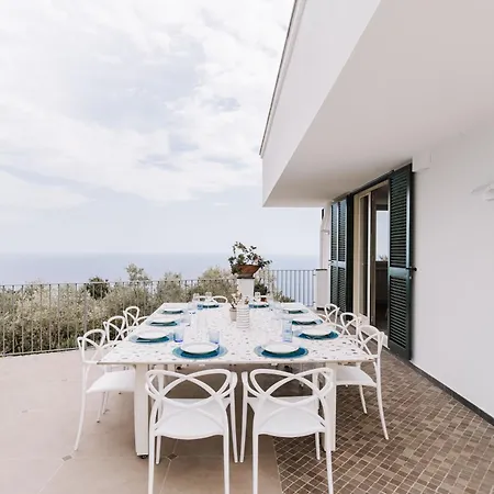 Villa Dequinz Luxury With Infinity Pool & Sea View Massa Lubrense